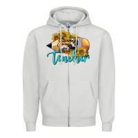 Dove Grey Western Teacher Pencil Zipper Hoodie - LillyAllenDesigns