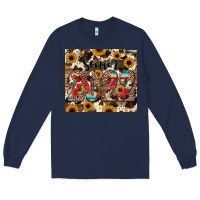 Navy senior 2022 Long Sleeve Tee - JahusDesignShop