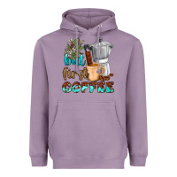 Lavender coffee cups but first coffee Heavyweight Hoodie - NancyCooperArtShop