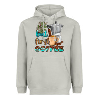 Moon Dust coffee cups but first coffee Heavyweight Hoodie - NancyCooperArtShop