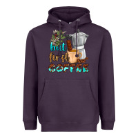 Plum coffee cups but first coffee Heavyweight Hoodie - NancyCooperArtShop