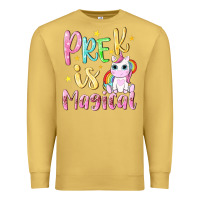 Antique Gold pre k is magical Premium Sweatshirt - NancyCooperArtShop