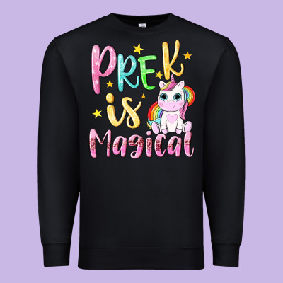Pre K Is Magical Premium Sweatshirt Designed By Nancycooperartshop