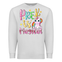 Dove Grey pre k is magical Premium Sweatshirt - NancyCooperArtShop