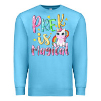 Ocean Blue pre k is magical Premium Sweatshirt - NancyCooperArtShop