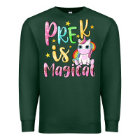 Sports Green pre k is magical Premium Sweatshirt - NancyCooperArtShop