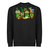Black st. patricks day coffee drinks Heavyweight Sweatshirt - Neo Western