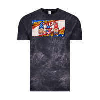 Cloud Black usa gnome license plate Vintage Tee - HRA Design Shop