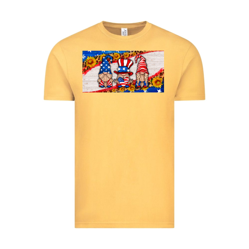Usa Gnome License Plate Vintage Tee by HRA Design Shop | Teevron