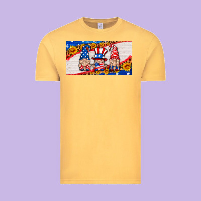 Usa Gnome License Plate Vintage Tee Designed By Hra Design Shop