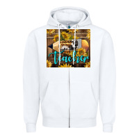 White Western Teacher Pencil With Sunflowers Zipper Hoodie - LillyAllenDesigns