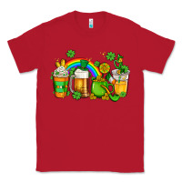 Red st patricks coffee Classic Tee - AdoDesignShop