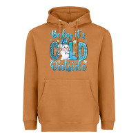 Meerkat baby its cold outside Heavyweight Hoodie - NancyCooperArtShop