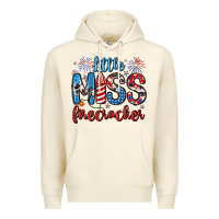 Sandshell little miss firecracker 4th of july Premium Hoodie - Artiststas