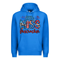 True Royal little miss firecracker 4th of july Premium Hoodie - Artiststas