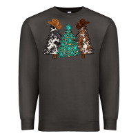 Smoke cowhide with gemstones trees Premium Sweatshirt - MaliasSmallBusiness