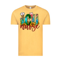 Vintage Mustard christmas icu nurse Vintage Tee - FaDigitalArtStudio