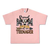 Salmon proud mom official of an teenager Urban Heavy Tee - CowhideDigitalArt