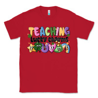 Red Teaching Lucky Charms Classic Tee - CowhideDigitalArt