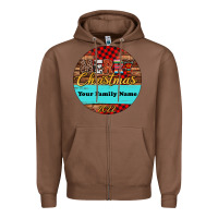 Chestnut (preview)custom christmas ornament Zipper Hoodie - Jasminsmagicworld