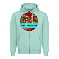 Seafoam (preview)custom christmas ornament Zipper Hoodie - Jasminsmagicworld