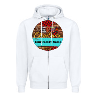 White (preview)custom christmas ornament Zipper Hoodie - Jasminsmagicworld