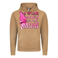 Vintage Camel I Wear Pink For My Mom with Butterfly Vintage Hoodie - texasbilliewilder