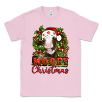 Bubblegum Pink Mooey christmas Classic Tee - Artiststas