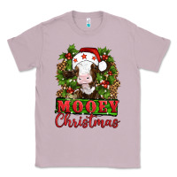 Lilac Mooey christmas Classic Tee - Artiststas