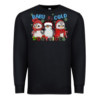 Black baby ıt's cold outside Premium Sweatshirt - MaliasSmallBusiness
