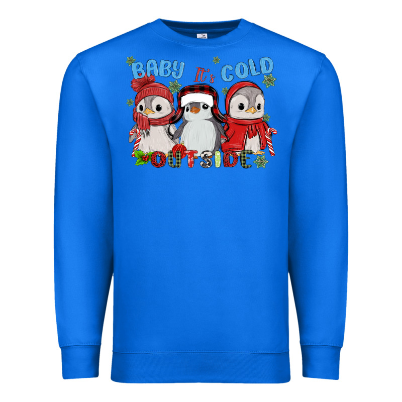 Baby ıt's Cold Outside Premium Sweatshirt by MaliasSmallBusiness | Teevron