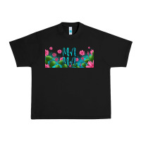 Black cactus and flowers mama libbey glass Urban Heavy Tee - HRA Design Shop