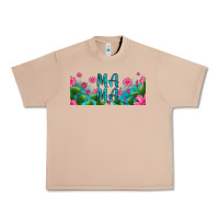 Burro cactus and flowers mama libbey glass Urban Heavy Tee - HRA Design Shop