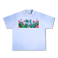 Grape Ice cactus and flowers mama libbey glass Urban Heavy Tee - HRA Design Shop
