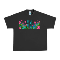 Pigment Black cactus and flowers mama libbey glass Urban Heavy Tee - HRA Design Shop