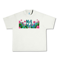 Pistachio cactus and flowers mama libbey glass Urban Heavy Tee - HRA Design Shop