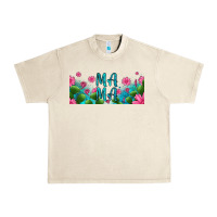 Sandshell cactus and flowers mama libbey glass Urban Heavy Tee - HRA Design Shop