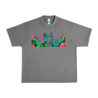 Tornado cactus and flowers mama libbey glass Urban Heavy Tee - HRA Design Shop