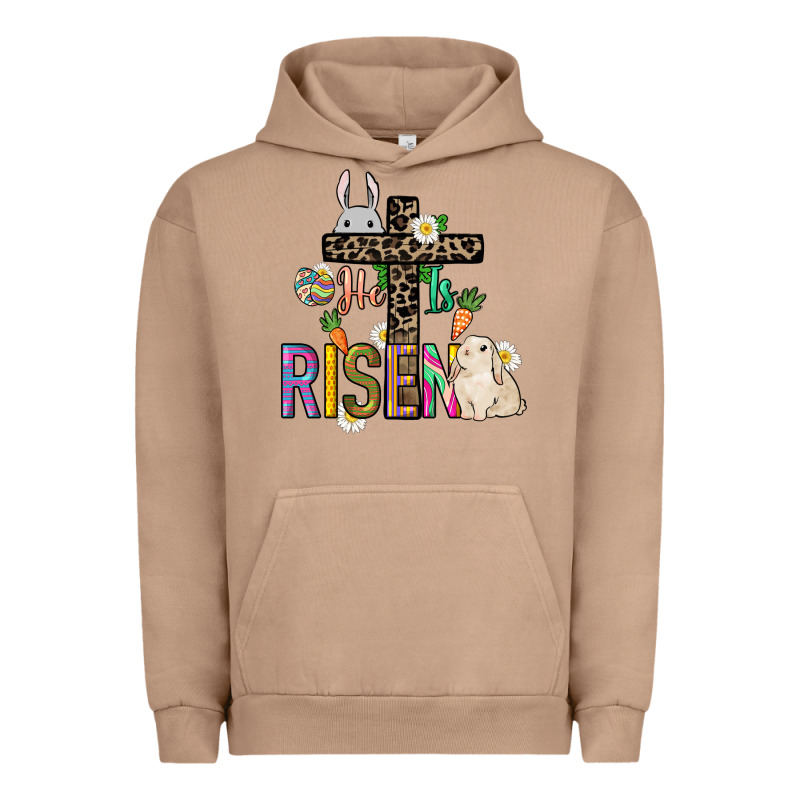 He Is Risen Easter Urban Hoodie by NancyCooperArtShop | Teevron