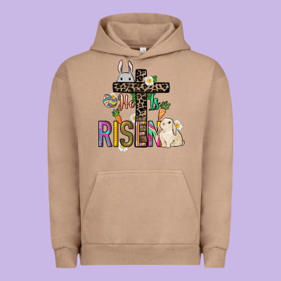 He Is Risen Easter Urban Hoodie Designed By Nancycooperartshop