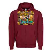 Burgundy Western Teacher Pencil With Sunflowers Zipper Hoodie - LillyAllenDesigns