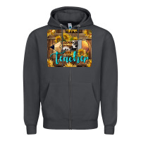 Smoke Western Teacher Pencil With Sunflowers Zipper Hoodie - LillyAllenDesigns