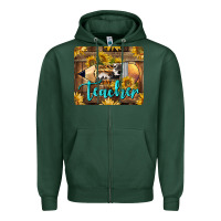 Sports Green Western Teacher Pencil With Sunflowers Zipper Hoodie - LillyAllenDesigns