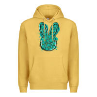 Antique Gold gemstone rabbit Premium Hoodie - Artiststas