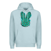 Blue Mist gemstone rabbit Premium Hoodie - Artiststas