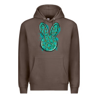 Coffee gemstone rabbit Premium Hoodie - Artiststas