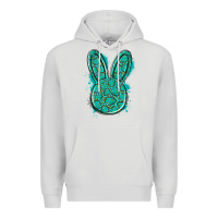 Dove Grey gemstone rabbit Premium Hoodie - Artiststas