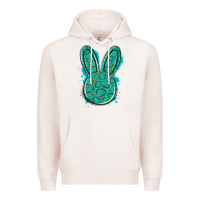 Pale Pink gemstone rabbit Premium Hoodie - Artiststas