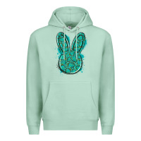 Seafoam gemstone rabbit Premium Hoodie - Artiststas
