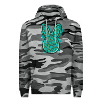 Slate Camo gemstone rabbit Premium Hoodie - Artiststas